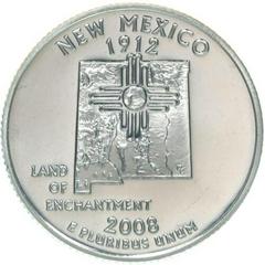 2008 D [SMS NEW MEXICO] Coins State Quarter Prices