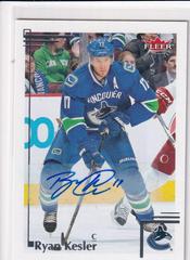 Ryan Kesler [Autograph] Hockey Cards 2012 Fleer Retro Prices