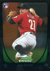 Jose Altuve [Refractor] #11 Baseball Cards 2011 Bowman Chrome Draft Prices