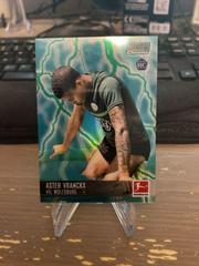 Aster Vranckx [Green Refractor] Soccer Cards 2021 Stadium Club Chrome Bundesliga Prices