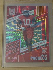 Isiah Pacheco [Aspiration Shimmer] #183 Football Cards 2022 Panini Donruss Elite Prices