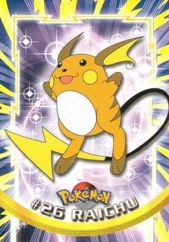 Raichu #26 Pokemon 2000 Topps Chrome