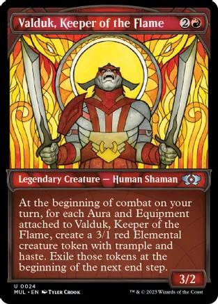 Valduk, Keeper of the Flame #24 Magic Multiverse Legends