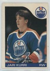 Jari Kurri #155 Hockey Cards 1985 O-Pee-Chee Prices