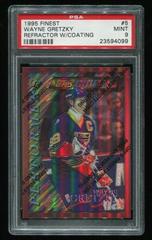 Wayne Gretzky [Refractor w/ Coating] Hockey Cards 1995 Finest Prices