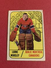 Lorne Worsley #1 Hockey Cards 1967 Topps Prices