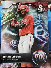 Elijah Green [Ice Pattern] #TOP-67 Baseball Cards 2023 Bowman Platinum Top Prospects Prices