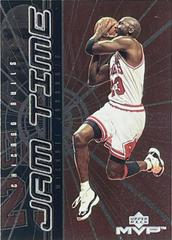 Michael Jordan [Jam Time] Basketball Cards 1999 Upper Deck MVP Prices