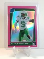 Kayvon Thibodeaux [Pink] #2 Football Cards 2022 Panini Chronicles Draft Picks Donruss Optic Rated Rookie Prices
