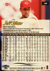 Rear | Jeff Shaw Baseball Cards 1998 Ultra