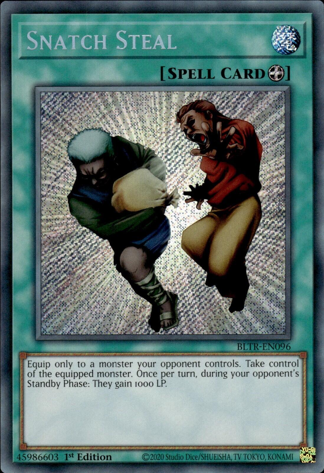 Snatch Steal BLTR-EN096 YuGiOh Battles of Legend: Terminal Revenge