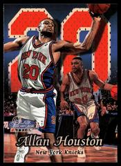 Allan Houston [Row 2] #63 Basketball Cards 1998 Flair Showcase Prices