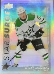Wyatt Johnston #SS-22 Hockey Cards 2023 Upper Deck Star Surge Prices