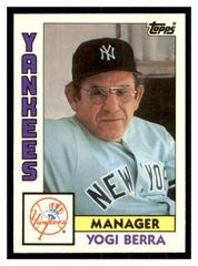 Yogi Berra #13T Baseball Cards 1984 Topps Traded Tiffany Prices