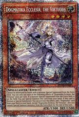 Dogmatika Ecclesia, the Virtuous [Starlight Rare 1st Edition] YuGiOh Rise of the Duelist Prices