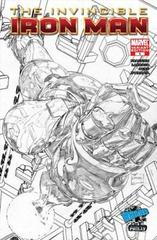 The Invincible Iron Man [Quesada Sketch] Comic Books Invincible Iron Man Prices