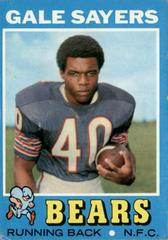 Gale Sayers #150 Football Cards 1971 Topps Prices