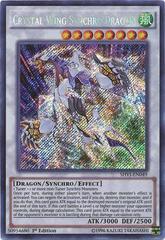 Crystal Wing Synchro Dragon [1st Edition] YuGiOh Shining Victories Prices