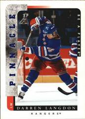 Darren Langdon #9 Hockey Cards 1996 Pinnacle Be a Player Prices