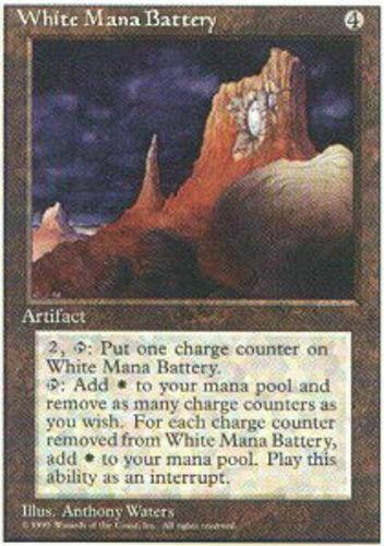 White Mana Battery Prices | Magic 4th Edition | Magic Cards