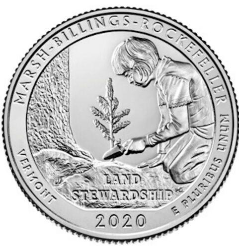 2020 P [ROCKEFELLER NATIONAL PARK] Coins America the Beautiful Quarter