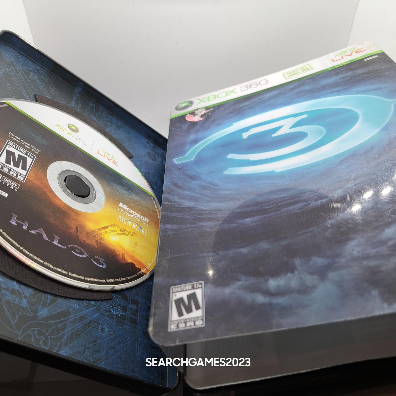 Halo 3 Limited Edition Item, Box, and Manual Xbox 360