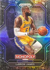 LeBron James [Black Classic Icons] Basketball Cards 2022 Panini Prizm Monopoly All Stars Prices