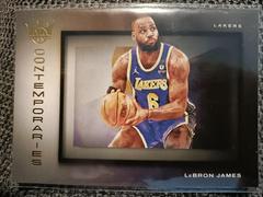 LeBron James #1 Basketball Cards 2021 Panini Court Kings Contemporaries Prices