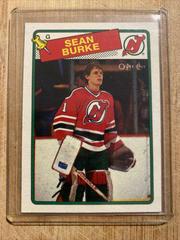 Sean Burke #94 Hockey Cards 1988 O-Pee-Chee Prices