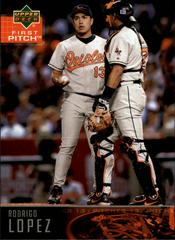 RODRIGO LOPEZ #80 Baseball Cards 2004 Upper Deck First Pitch Prices