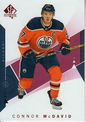 Connor McDavid [Limited Red] #20 Hockey Cards 2018 SP Authentic Prices