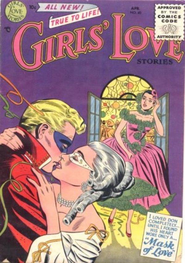 Girls' Love Stories #40 (1956) Comic Books Girls' Love Stories