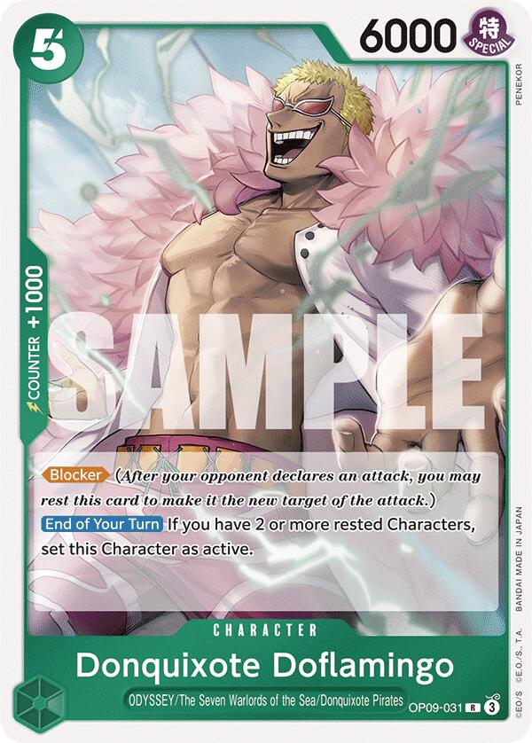 Donquixote Doflamingo [Foil] OP09-031 One Piece Emperors in the New World