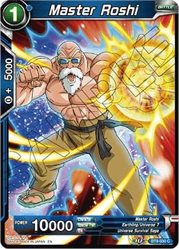 Master Roshi [Foil] BT9-030 Dragon Ball Super Universal Onslaught