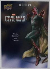 Paul Bettany As Vision #CP-13 Marvel 2022 Allure Character Posters Prices