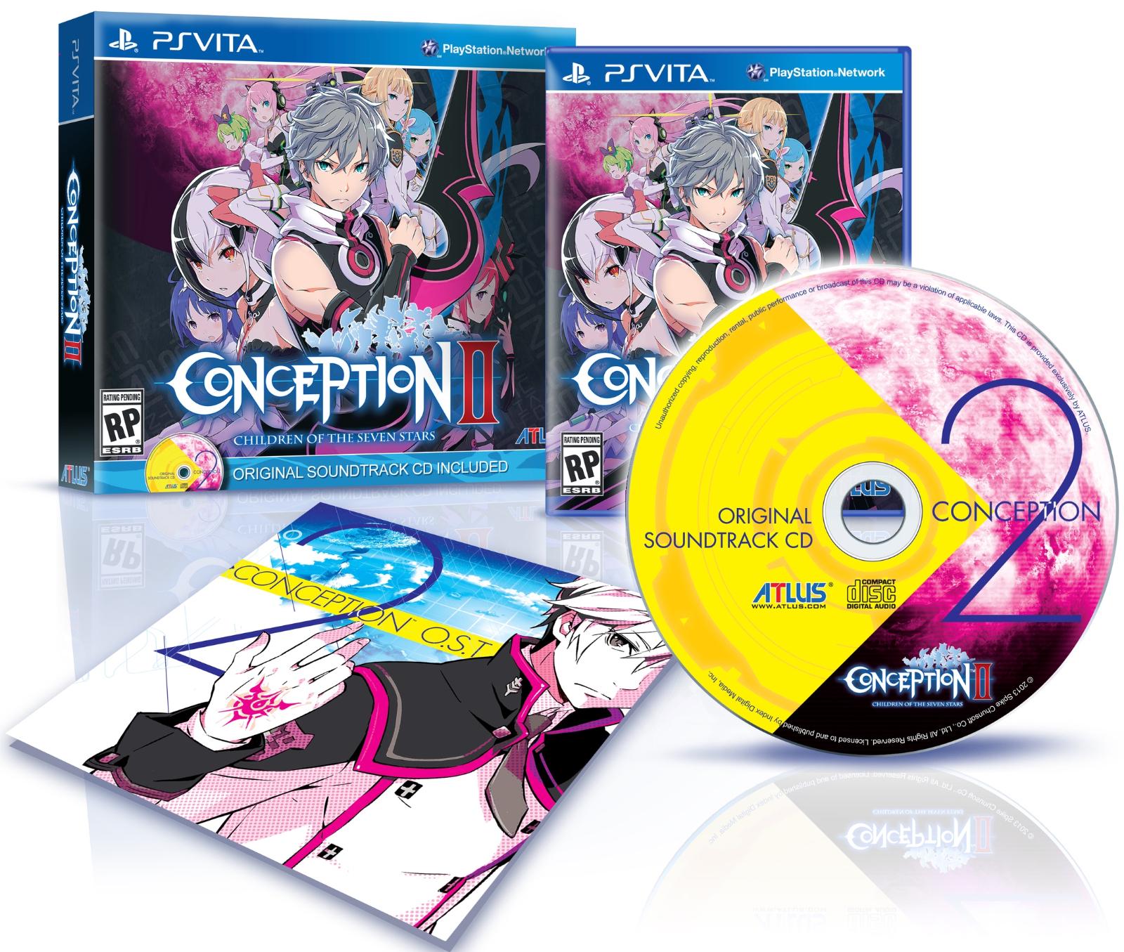 Conception II: Children of the Seven Stars [Limited Edition] Playstation Vita