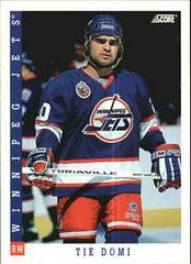 Tie Domi Hockey Cards 1993 Score Prices