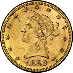 1882 [PROOF] Coins Liberty Head Gold Eagle Prices