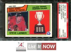 Steve Larmer [Calder Trophy] Hockey Cards 1983 O-Pee-Chee Prices