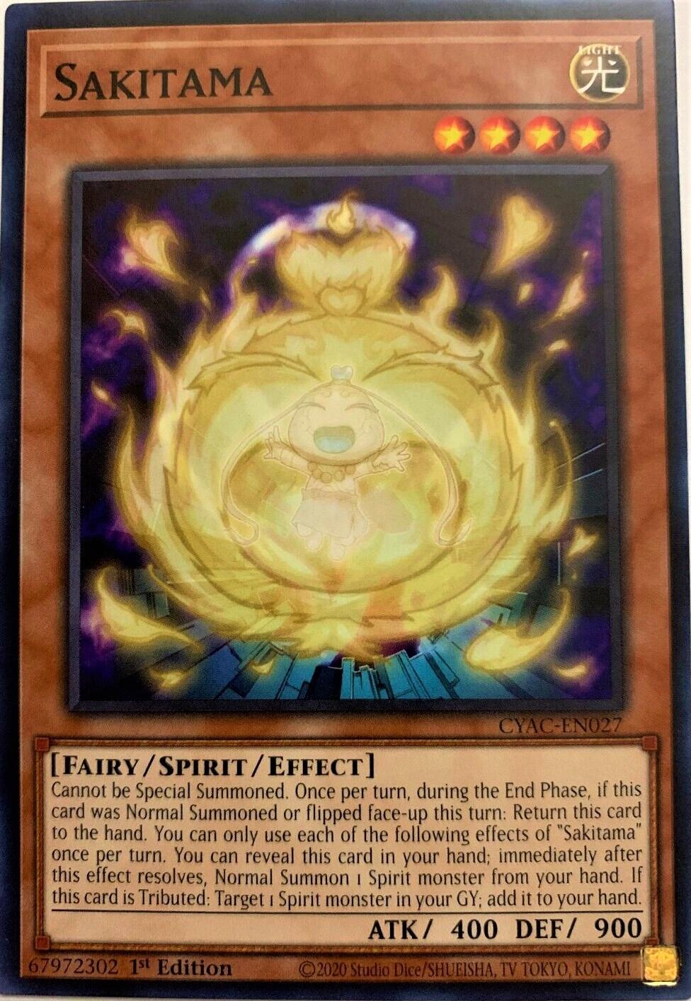 Sakitama CYACEN027 Prices YuGiOh Cyberstorm Access YuGiOh Cards