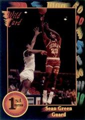 Sean Green #37 Basketball Cards 1991 Wild Card Prices