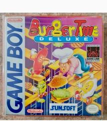 Front Cover Of Real Box | Burgertime Deluxe GameBoy