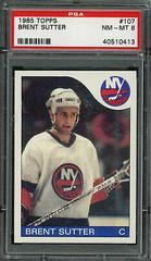 Brent Sutter Hockey Cards 1985 Topps Prices