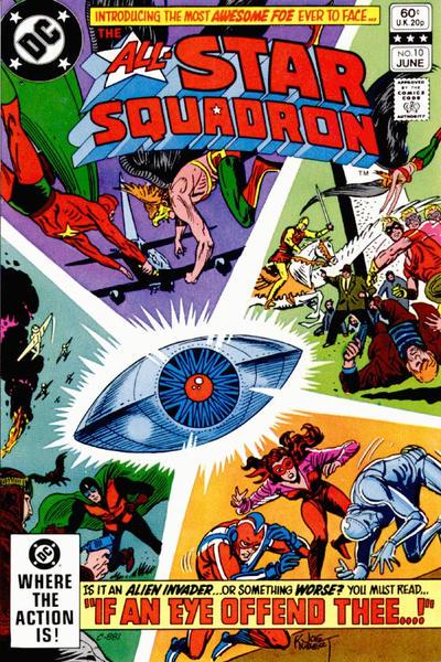 All-Star Squadron [Direct] #10 (1982) Comic Books All-Star Squadron