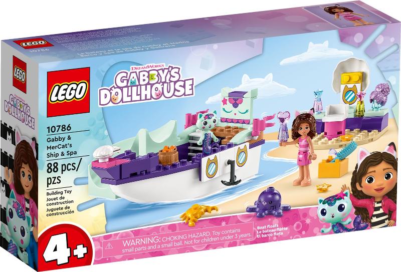 Gabby & MerCat's Ship & Spa #10786 LEGO Gabby's Dollhouse