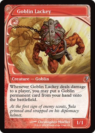 Goblin Lackey #192 Magic Mystery Booster 2