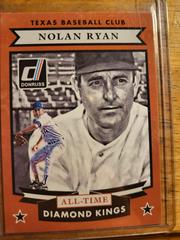 Nolan Ryan Baseball Cards 2015 Donruss All Time Diamond Kings Prices