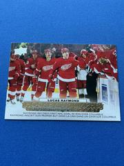 Lucas Raymond #HT-15 Hockey Cards 2022 Upper Deck Tim Hortons Triumphs Prices
