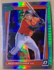 Adley Rutschman [Holo] #TR16 Baseball Cards 2021 Panini Donruss Optic Rated Prospect Prices