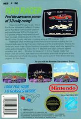 Rad Racer - Back | Rad Racer NES